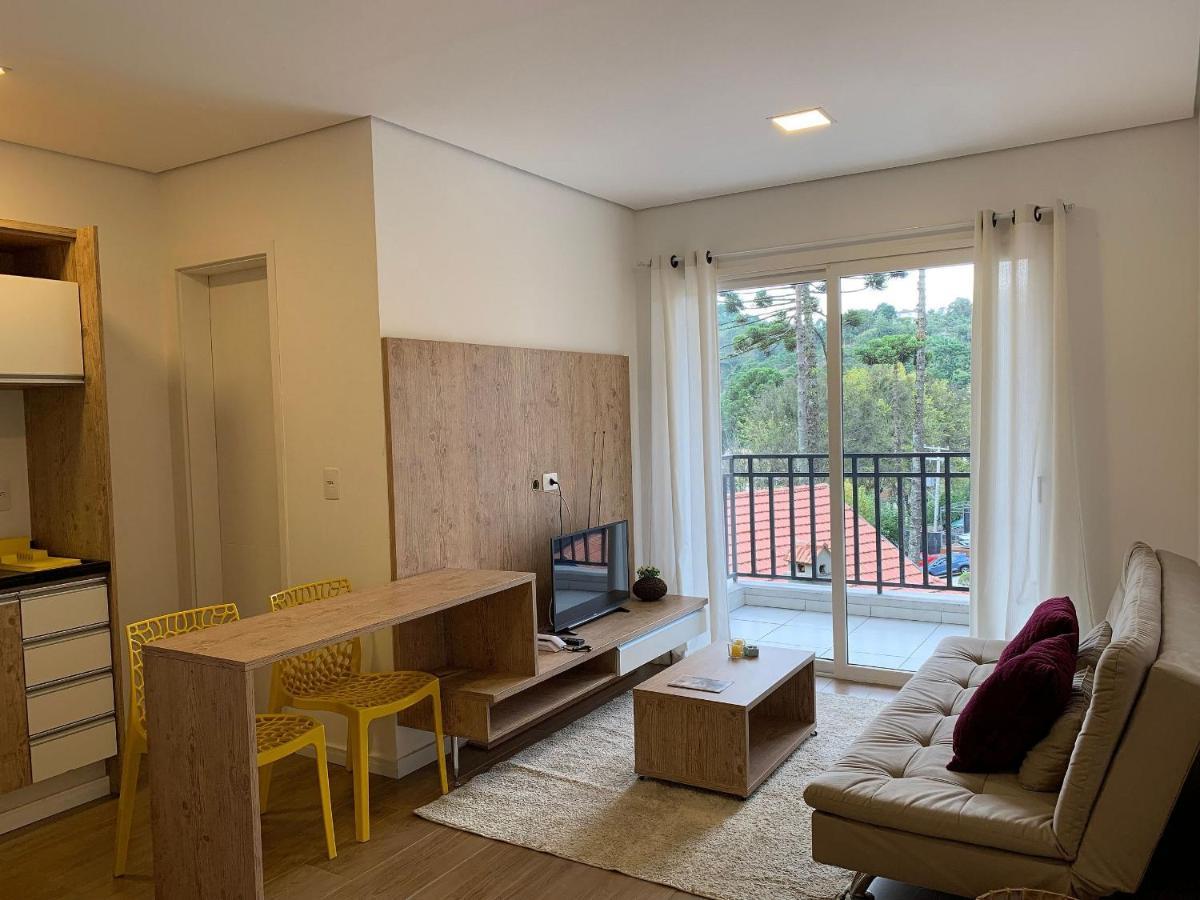 Flat Novo, Aconchegante E No Coracao Do Capivari / Internet + Aquecedores Apartamento
