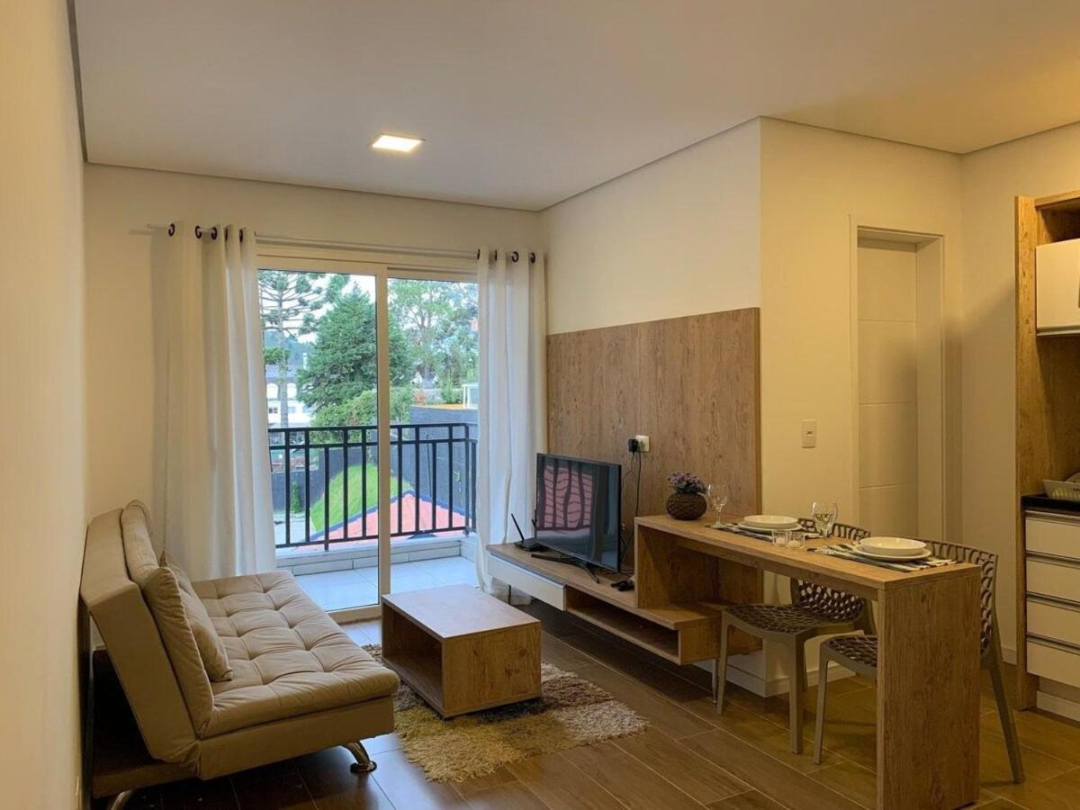 Apartamento Flat Novo, Aconchegante E No Coracao Do Capivari / Internet + Aquecedores Campos do Jordão