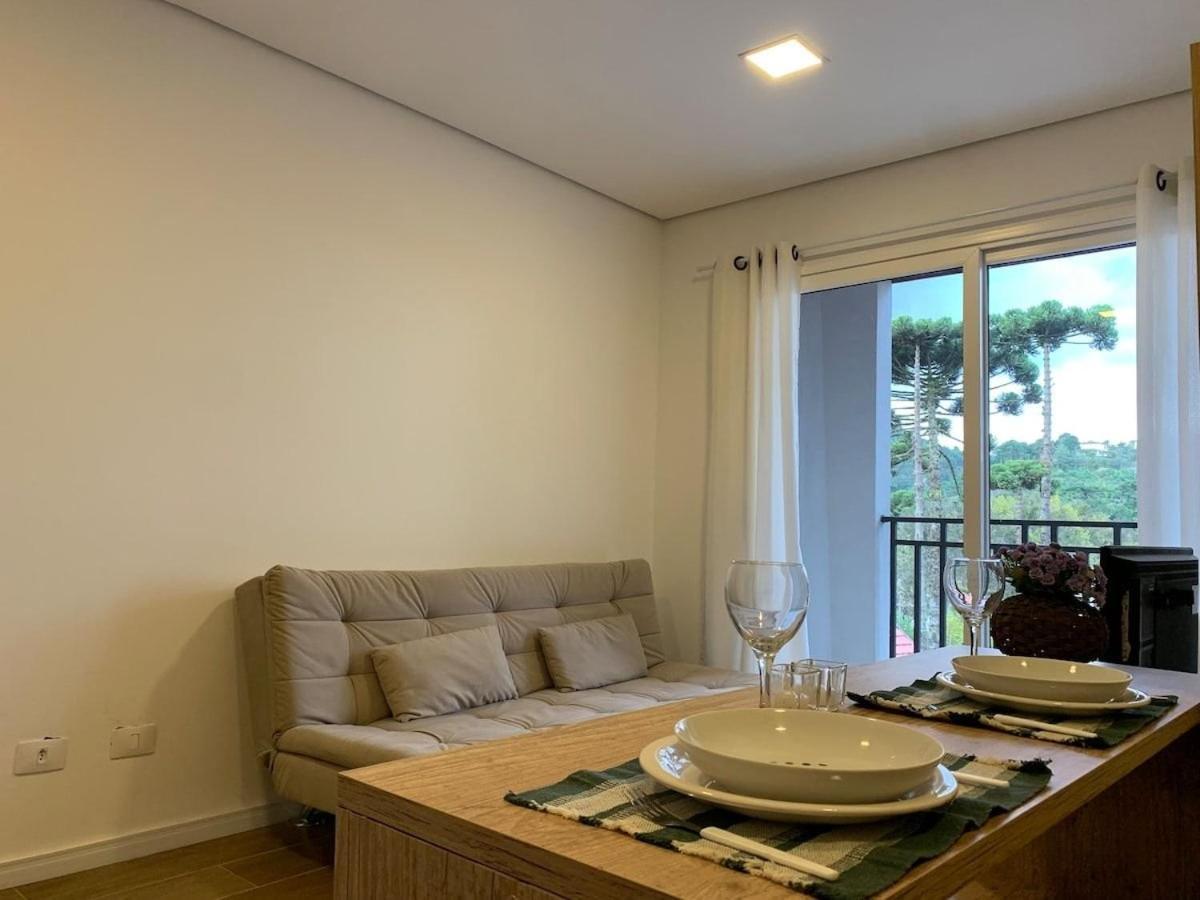 Flat Novo, Aconchegante E No Coracao Do Capivari / Internet + Aquecedores Apartamento Campos do Jordão