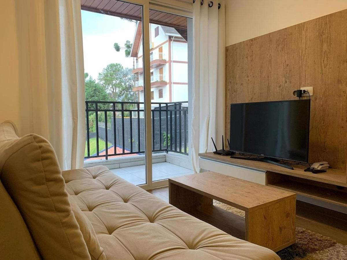 Flat Novo, Aconchegante E No Coracao Do Capivari / Internet + Aquecedores Apartamento